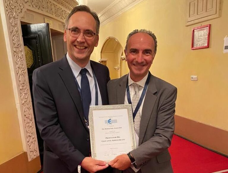 Patologie associate all’alcol, premio europeo a ricercatore del Gemelli