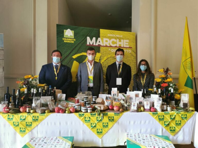 Acquaroli e Carloni all’evento Coldiretti Marche “L’agricoltura che verrà”