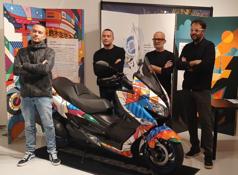 All’asta il Suzuki Burgman 400 personalizzato dai Van Orton