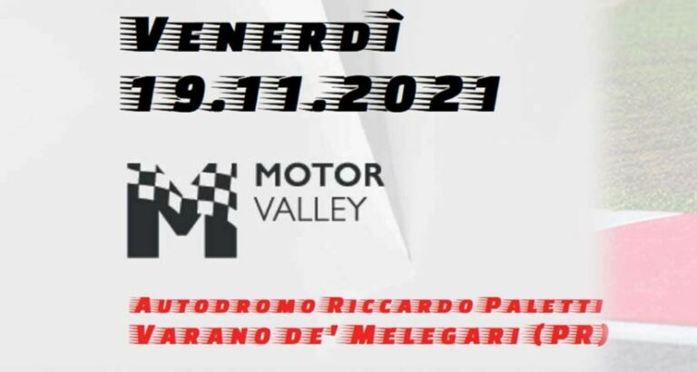 “Un venerdì da pilota” il 19/11 a Varano dè Melegari
