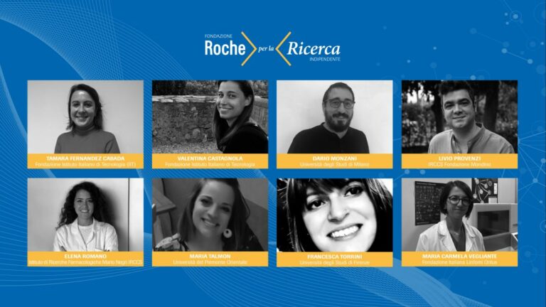 Fondazione Roche premia con 400 mila euro altri 8 ricercatori under 40