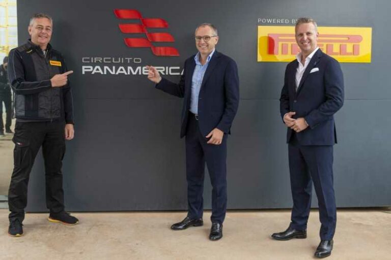 Stefano Domenicali visita il Circuito Panamericano di Pirelli
