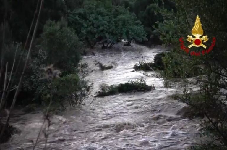 Bomba d’acqua nel sud della Sardegna, un morto