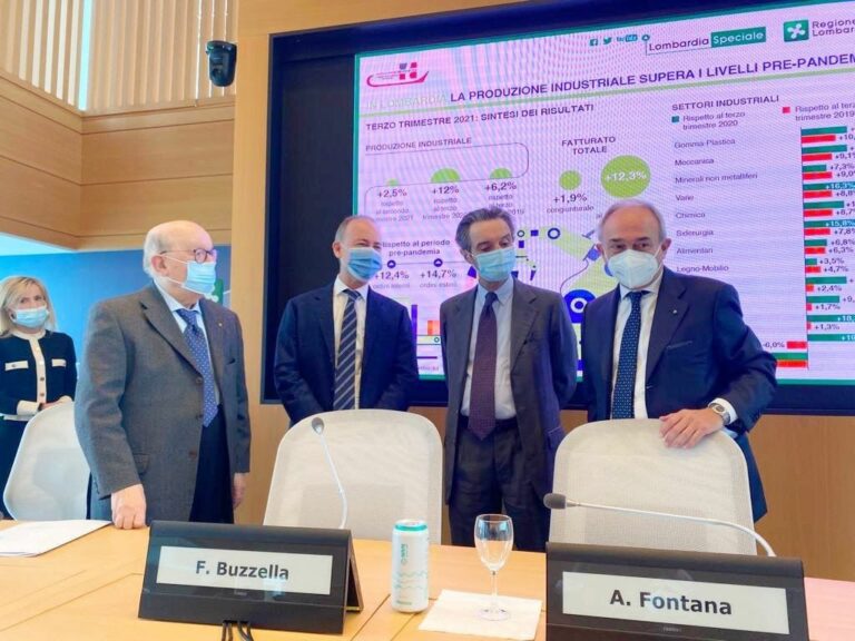 In Lombardia cresce la produzione industriale e l’artigianato