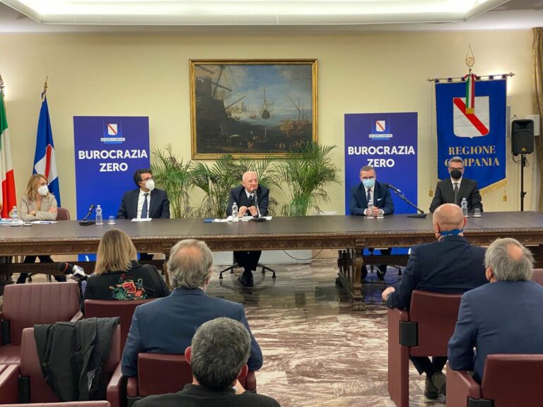 Burocrazia zero, in Campania presentata la “Piattaforma Sismica”