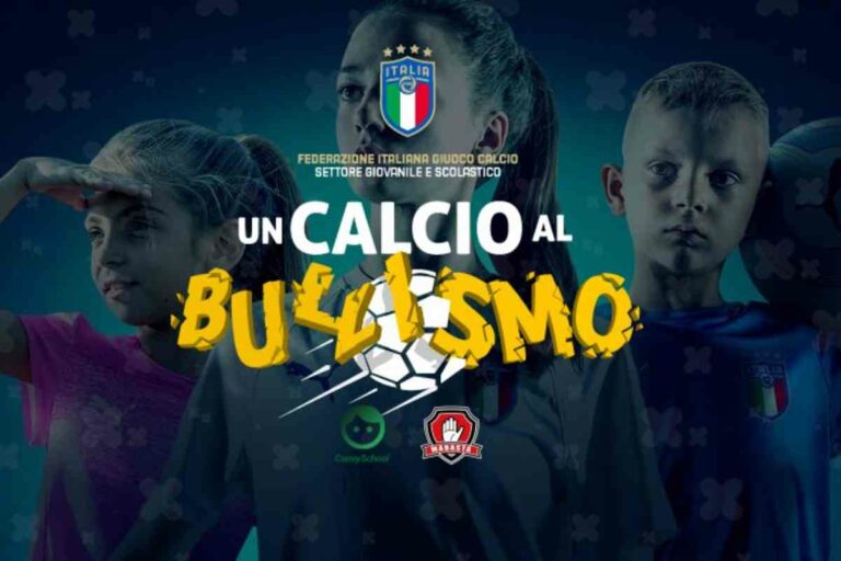 Aperte iscrizioni al progetto “Un Calcio al Bullismo”