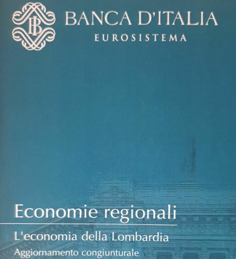 Bankitalia, l’economia lombarda è in forte ripresa