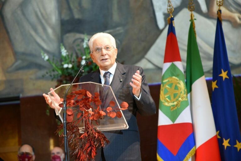 Mattarella inaugura l’anno accademico dell’Università “La Sapienza”