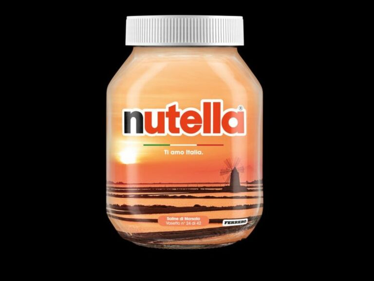 Il Sud Italia protagonista sui vasetti Nutella con scorci mozzafiato