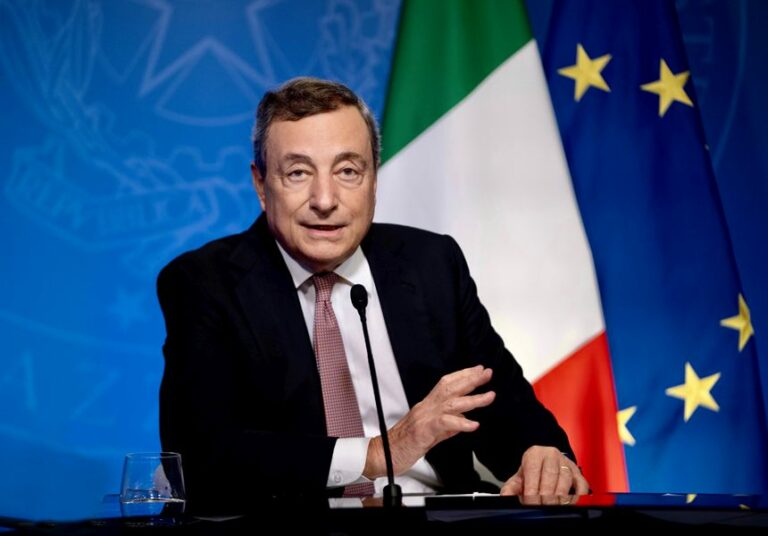 Draghi “Il successo del Pnrr dipende dalla collaborazione di tutti”