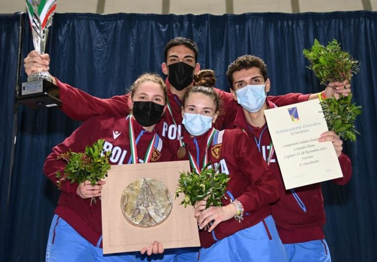 Tricolori U.23: Sciabola alla Champ, fioretto alle Fiamme Oro