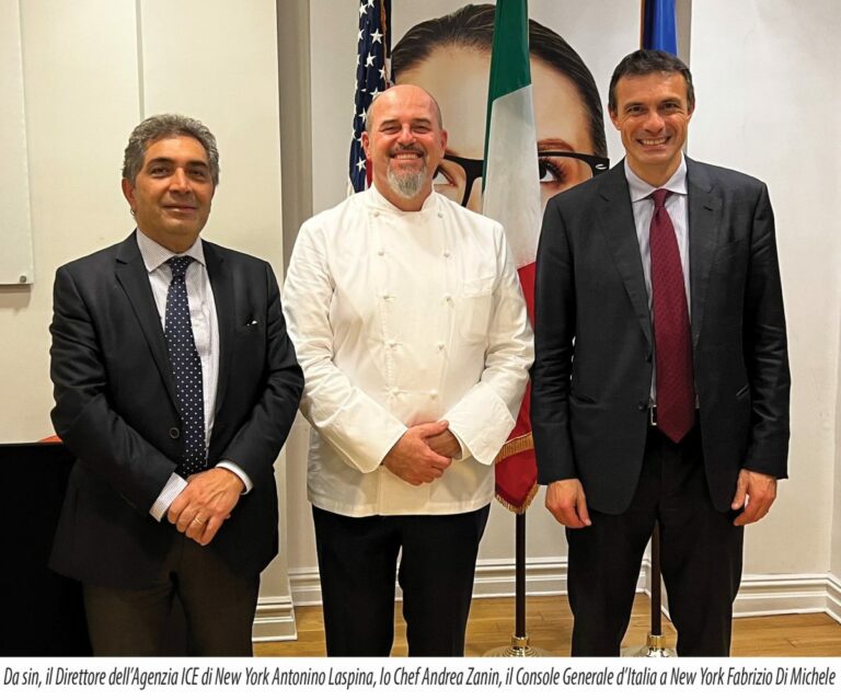 Lo chef Andrea Zanin festeggia 10 anni negli Usa con un evento a New York