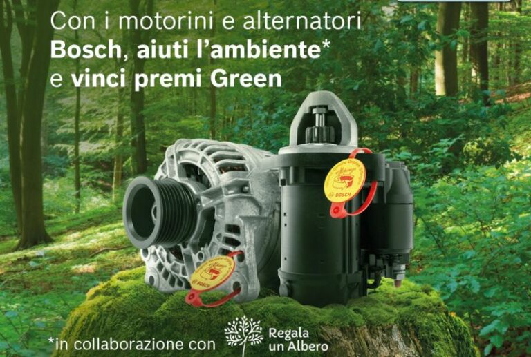 Bosch, campagna Automotive Aftermarket a sostegno dell’ambiente