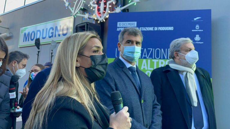 Puglia, a Modugno treni sul binario interrato