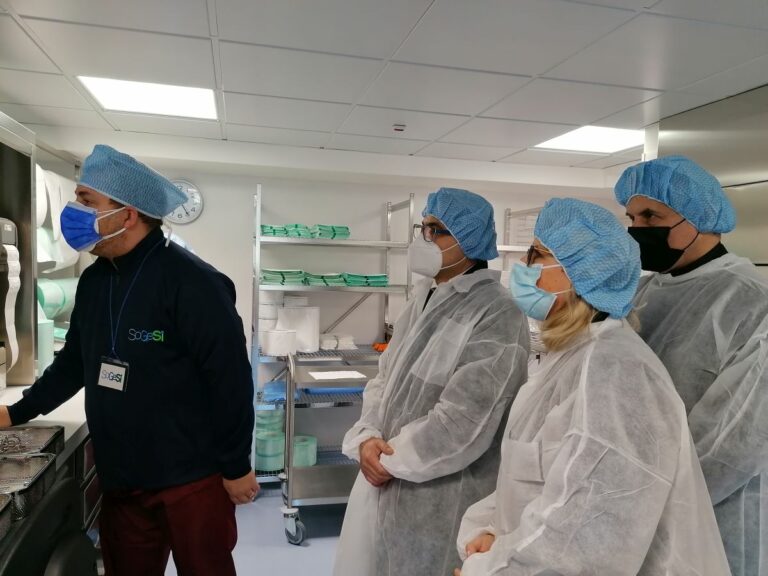 Sanità, D’Amato inaugura nuova Centrale Sterilizzazione De Lellis Rieti
