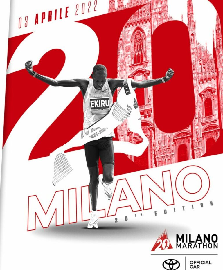 Toyota auto ufficiale della Milano Marathon 2022