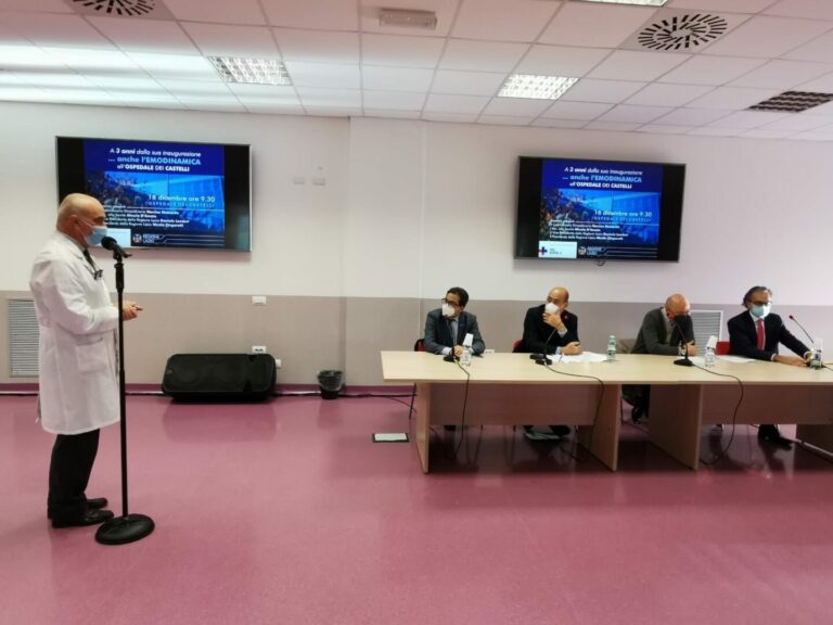 Sanità, Zingaretti e D’Amato inaugurano emodinamica ospedale Castelli