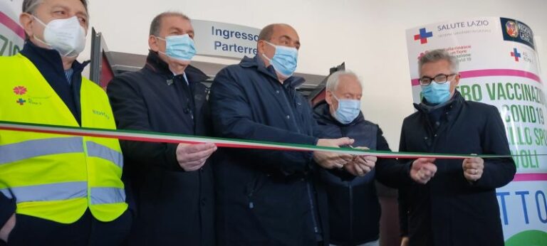 Vaccino, Vincenzi “Bene l’apertura dell’hub di Tivoli”