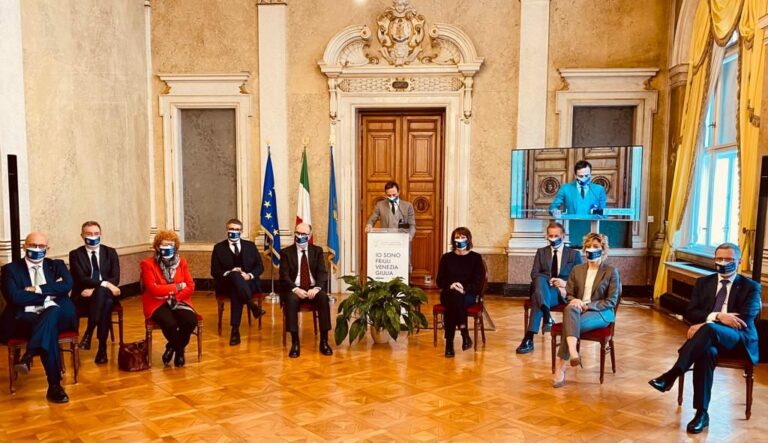 Fvg, Fedriga “Nel 2021 Regione al fianco di cittadini e imprese”