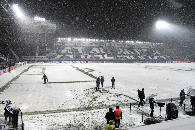 Neve a Bergamo, rinviata a domani Atalanta-Villarreal