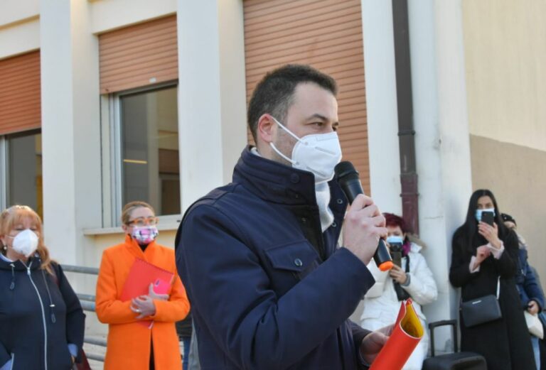 Venturini al flash mob “Inclusivamente insieme per i diritti umani” a Mestre