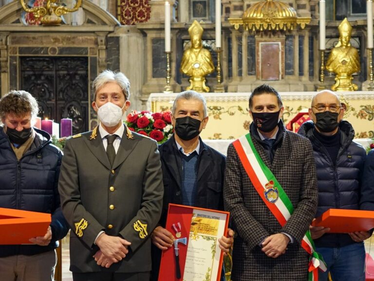 L’assessore Costalonga alla cerimonia in onore di Santa Barbara