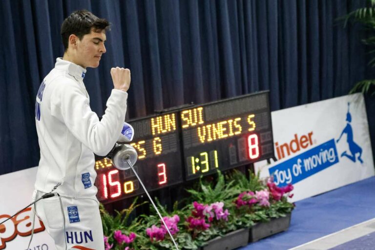 Oro Kovacs nella spada maschile a Udine, Mencarelli quinto