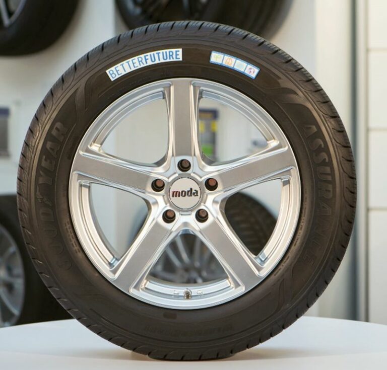 Goodyear, pneumatico con 70% di materiali ridotto impatto ambientale
