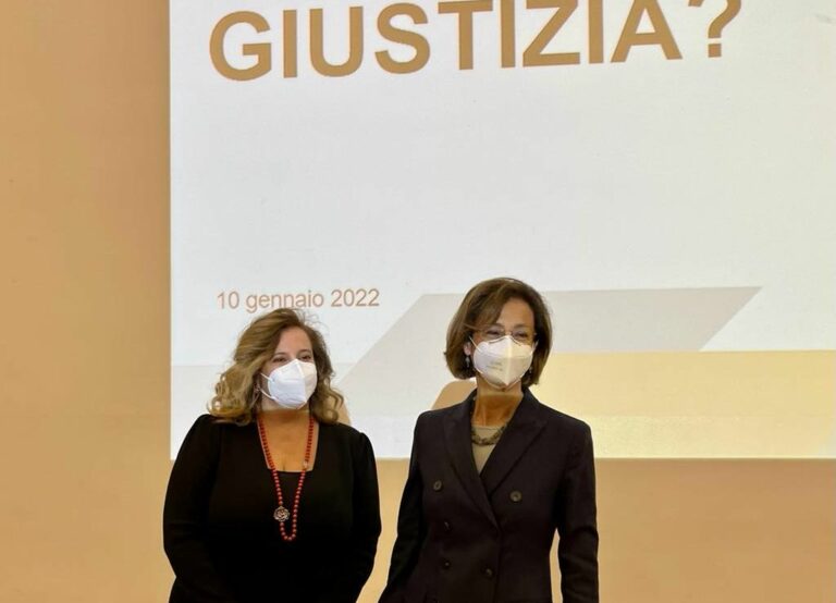 Il futuro della giustizia, Cartabia incontra dottorandi Milano-Bicocca