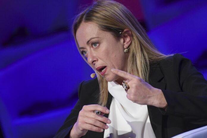 GIORGIA MELONI POLITICO PRESIDENTE FDI