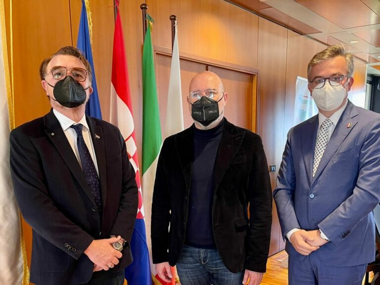 Bonaccini riceve il console generale della Croazia