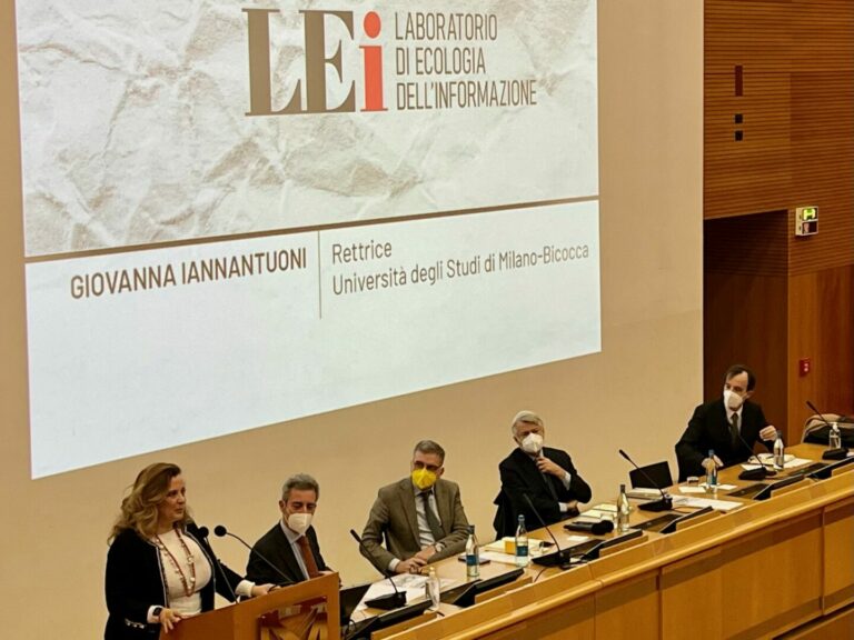 A Milano-Bicocca un Laboratorio di Ecologia dell’Informazione