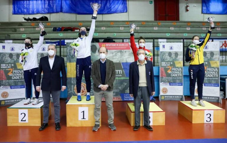 Molinari a segno in 2^ Prova Nazionale Cadetti fioretto