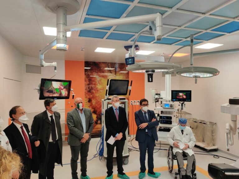 Roma, inaugurata nuova sala operatoria multifunzionale al Sant’Andrea