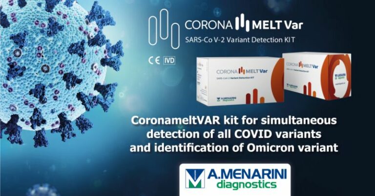 Covid, il kit CoronaMeltVAR di Menarini rileva la variante Omicron