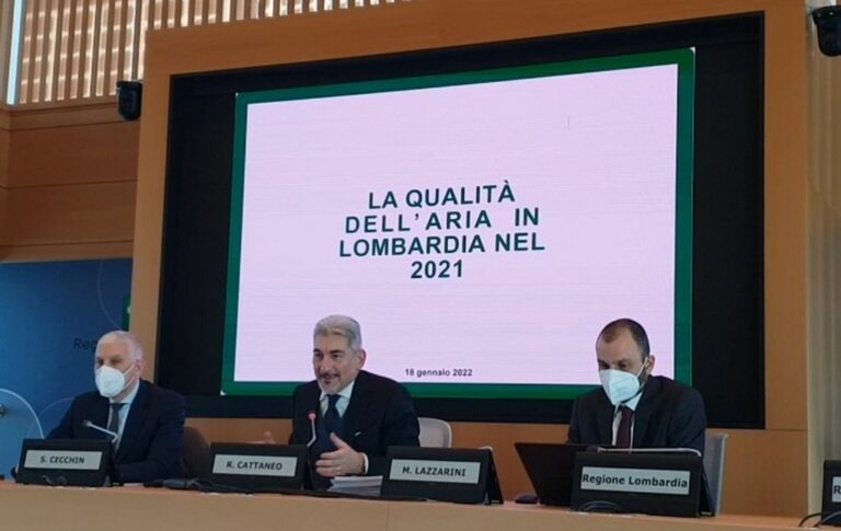 Ambiente, Cattaneo “Entro il 2025 la Lombardia rispetterà limiti Ue”