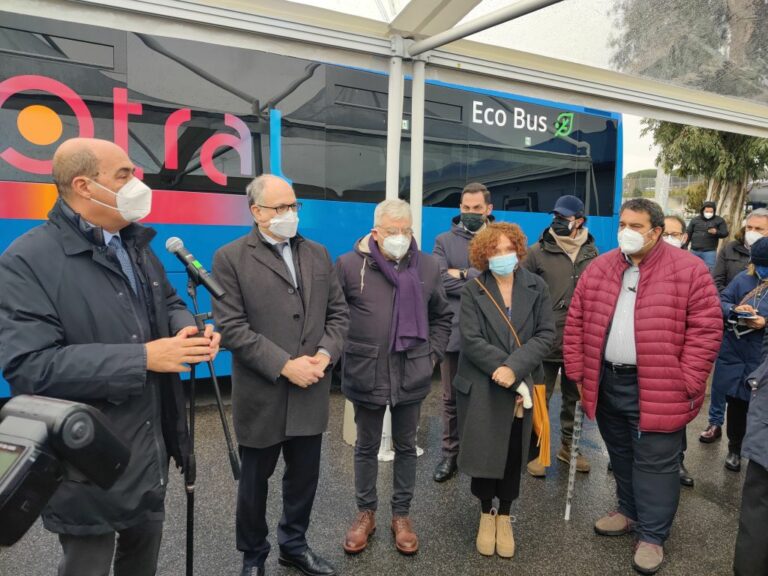 Alla stazione Anagnina di Roma presentati 60 nuovi bus Cotral