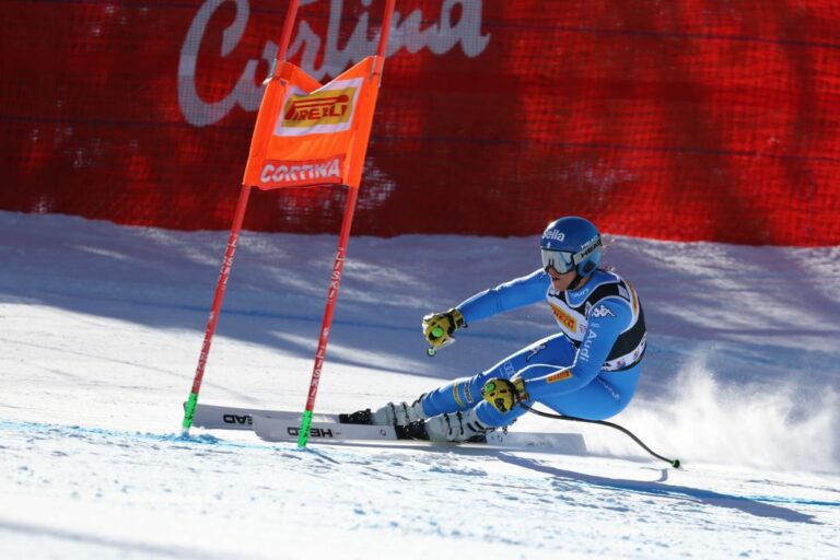 Elena Curtoni vince il SuperG di Cortina