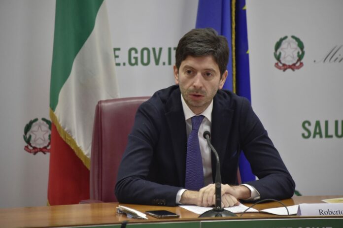 ROBERTO SPERANZA MINISTRO DELLA SALUTE