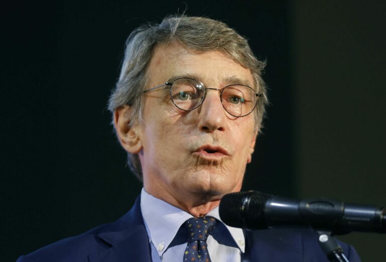 Il Parlamento europeo ricorda Sassoli, Letta “Ha lasciato un segno indelebile”