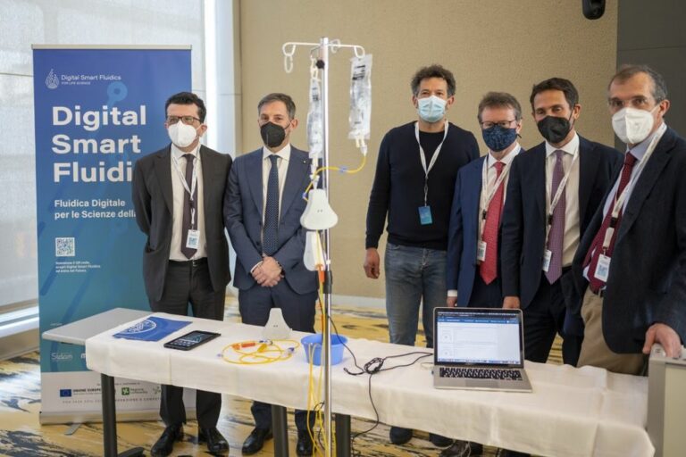 In Lombardia presentata la prima flebo “intelligente”