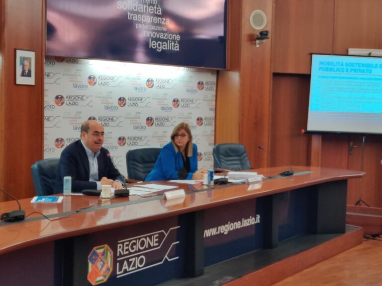 Zingaretti “Investiamo 3,4 miliardi per un nuovo Lazio più green”