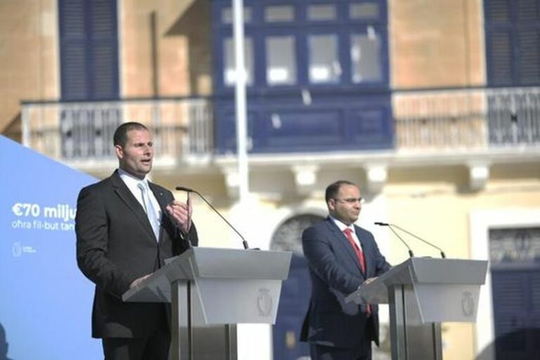 Malta, government announces 70 million financial package