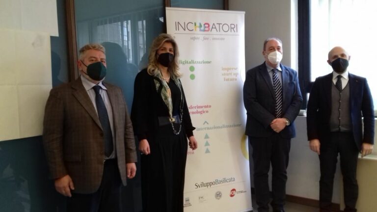 Basilicata, presentati gli obiettivi del progetto IncHUBatori