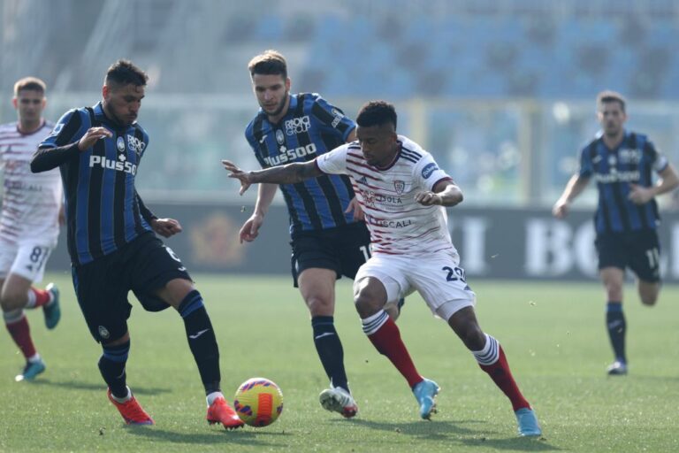 Atalanta ko in casa, 2-1 del Cagliari con doppietta di Gaston Pereiro