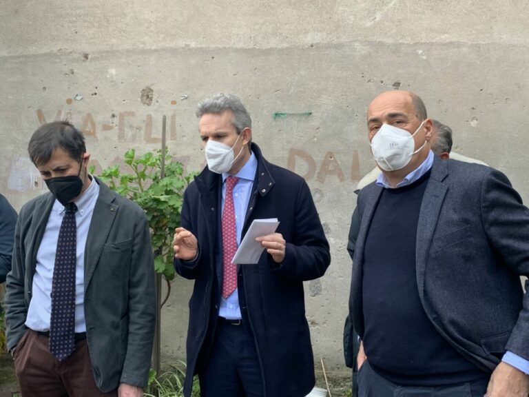 Complesso Ater di via Gasparri a Roma, Zingaretti: “Esperimento pilota”