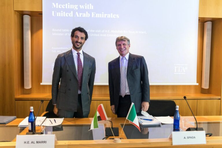 Assolombarda incontra delegazione degli Emirati Arabi