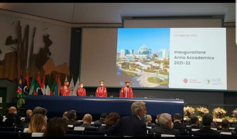 Inaugurato Anno Accademico Università Vita-Salute San Raffaele