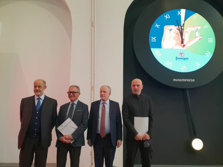 Assolombarda, un grande orologio digitale nell’Adi Design Museum
