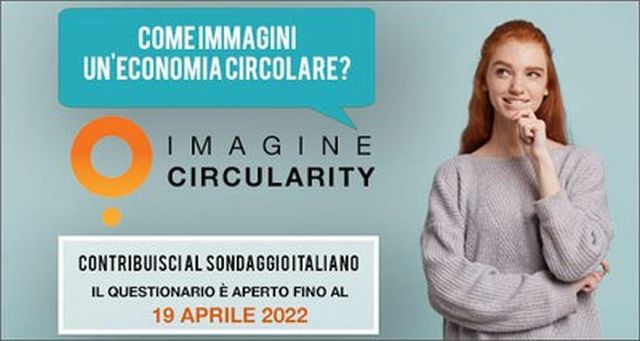 Economia circolare, fino al 19/4 online sondaggio “imagine circularity”